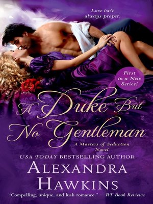 cover image of A Duke but No Gentleman